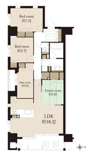 リソシエ西洞院センシア【6階】の間取り