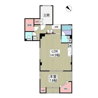 東京都江東区北砂1【マンション】の間取り