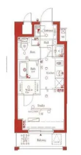 アーバイル三軒茶屋【5階】の間取り