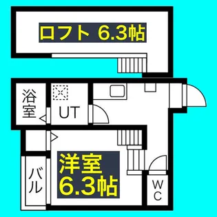 プリエ中村公園【2階】の間取り
