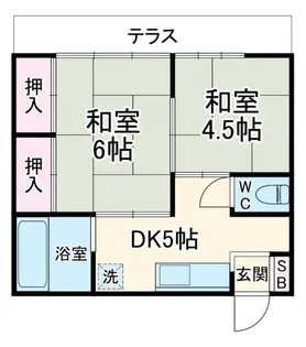 神奈川県座間市入谷東4【一戸建】の間取り