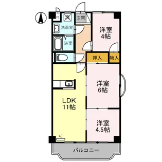 ASPEC成和【2階】の間取り