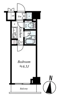 ルーブル大島【6階】の間取り