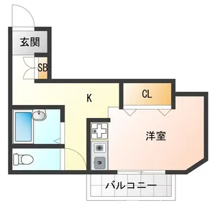 兵庫県西宮市鳴尾町3【マンション】の間取り