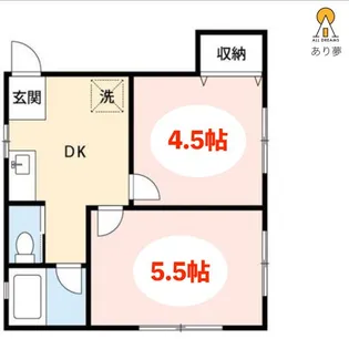 レジデンス・ホノI【2階】の間取り