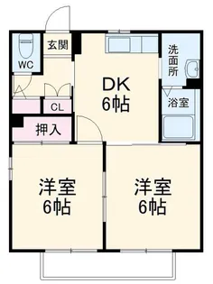 サンファミール I【2階】の間取り