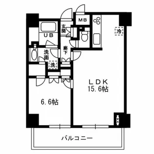 レジディア杉並方南町【7階】の間取り