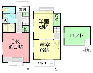 神奈川県藤沢市辻堂新町2【一戸建】の間取り