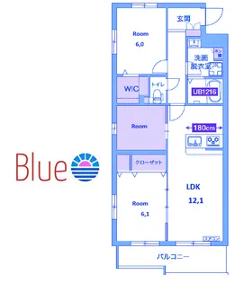 リージュ【3階】の間取り