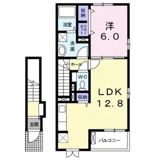 ブライト【2階】の間取り