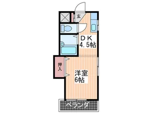 広島県広島市西区中広町2【マンション】の間取り