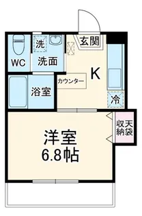 コンシェルジュ高崎【2階】の間取り