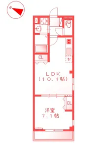 パルケーアンドワイIII【3階】の間取り