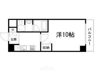 メディナ丹波口【4階】の間取り