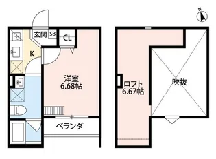 Grande Mare 堺東【1階】の間取り