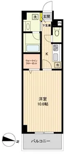 東京都世田谷区上馬5【マンション】の間取り