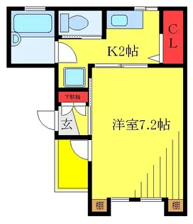 ドムス板橋【2階】の間取り