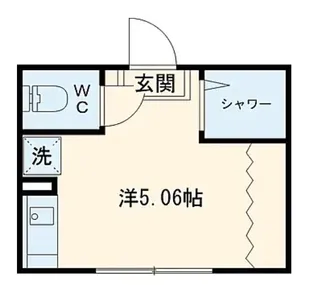 東京都杉並区和田2【アパート】の間取り