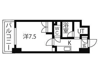アマーレ葵【2階】の間取り