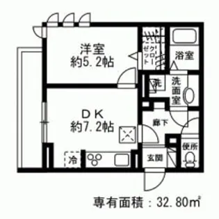 リーベンハイム大曽根台【1階】の間取り