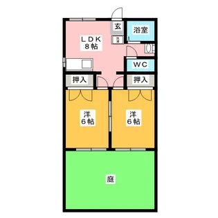 ブラウニィ・アネックス【1階】の間取り