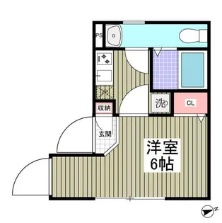 Seasons Residence四谷三丁目【3階】の間取り