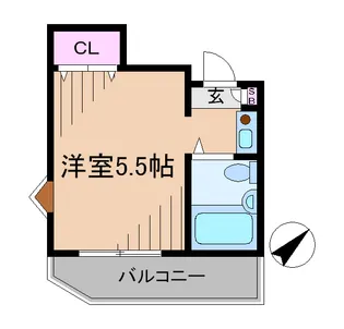 スターフィールド日吉【2階】の間取り