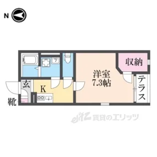 レオネクスト優【1階】の間取り