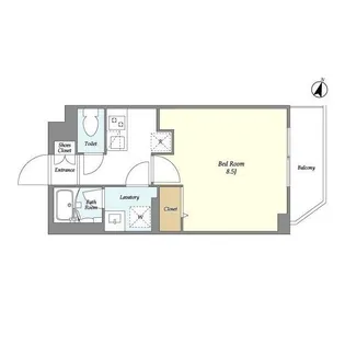 テラスミーレ文京弥生【3階】の間取り