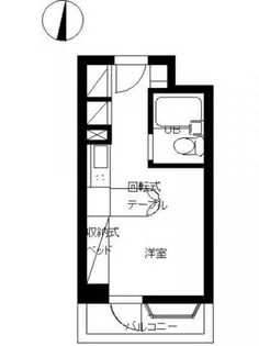 インペリアル南麻布サテライト【5階】の間取り