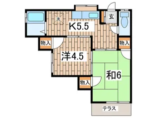 MK【1階】の間取り