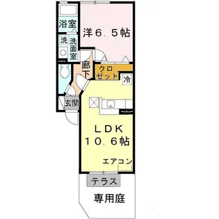 グランシャリオ【1階】の間取り