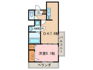 さくらHills YAGOTO【1階】の間取り