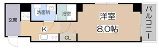 Co.labo天王寺【4階】の間取り
