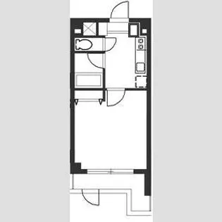 アバンサール泉中央【1階】の間取り