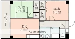 エターナル雅【2階】の間取り