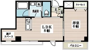 エイシンビル【3階】の間取り