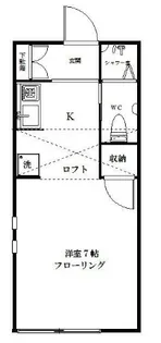 アーバンタナカ【1階】の間取り