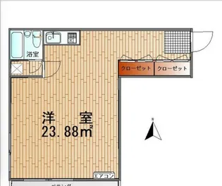 王子神谷ビル【3階】の間取り