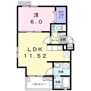 ルミエール【2階】の間取り
