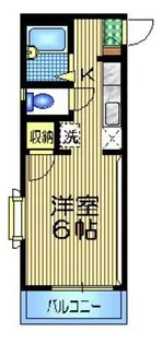 メゾンアーバン【2階】の間取り