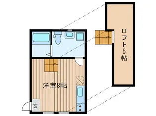 ダフボーデン国立B棟【2階】の間取り