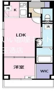 アリビラ鶴橋【4階】の間取り