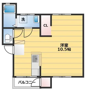 寺田マンション【2階】の間取り