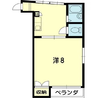サニーパレス小磧【1階】の間取り