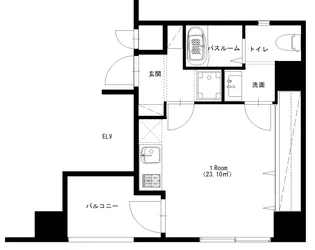 プラティーク世田谷豪徳寺【5階】の間取り