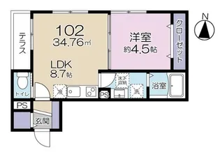 Ramiuj ラミージュ【1階】の間取り