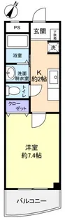 リヴィエールYoshi【2階】の間取り