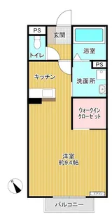 アローネ谷津【1階】の間取り