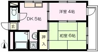 アビダシオンスズキ【2階】の間取り